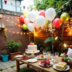 Birthday Party Setup